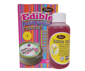 Edible Refill Colour<br>Yellow