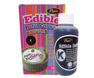 Edible Refill Colour<br>Black