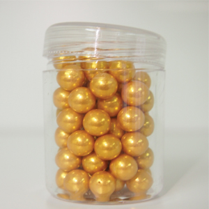 Sprinkle Gold Beads <br> 7mm
