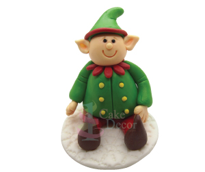 Christmas Fondant Figurine #7